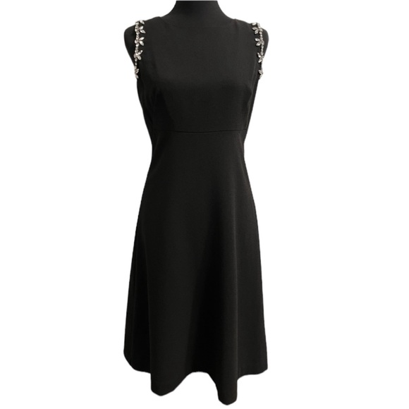 Trina Turk Dresses & Skirts - Trina Turk Black Dress w/ Embellishment Size 4